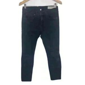 Rag & Bone Skinny Ripped Cropped Jeans